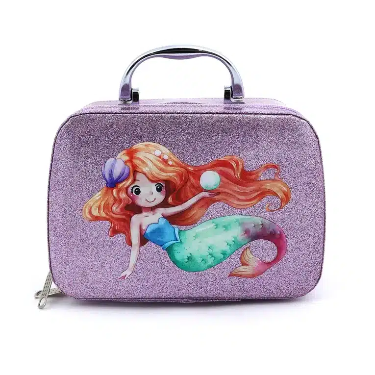 Kids Princess Beauty Makeup Vanity Travel Kit